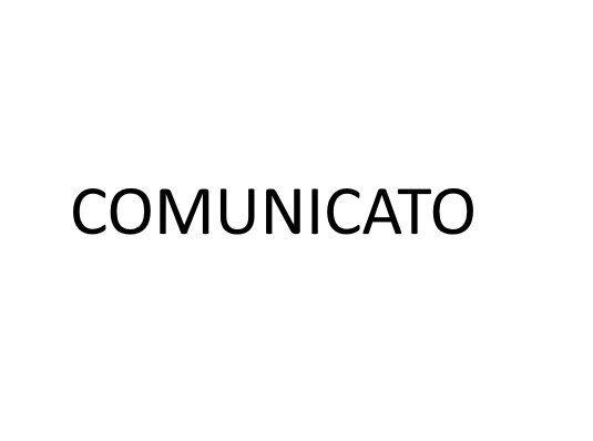 Comunicato